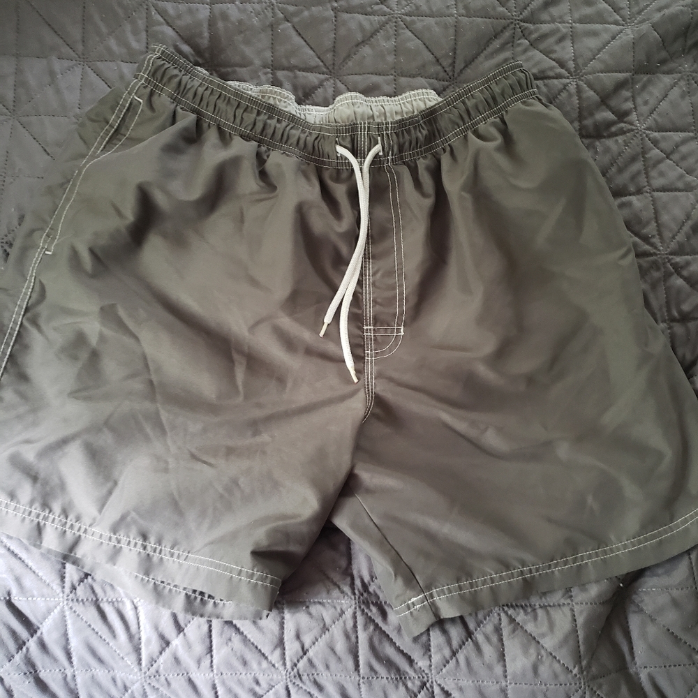 XL Gray Swim Shorts
